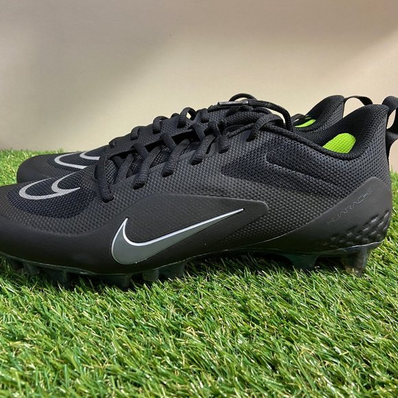 Nike Alpha Huarache 8 Pro Lacrosse Cleats Black Silver CW4439-005 Mens 11.5 NEW main image 7